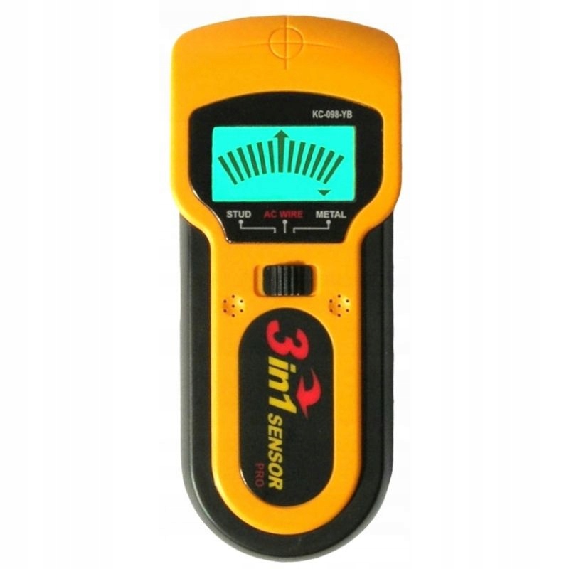 KRAFT&DELE WYKRYWACZ METALU KABLI DETEKTOR PRZEWODÓW NAPIĘCIA 3W1 KD10401