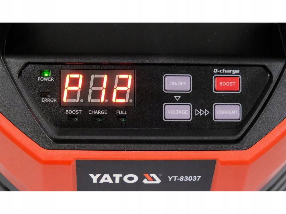 PROSTOWNIK SAMOCHODOWY Z ROZRUCHEM DO KLEMY BOOSTER 15A 12V 300Ah YT-83037