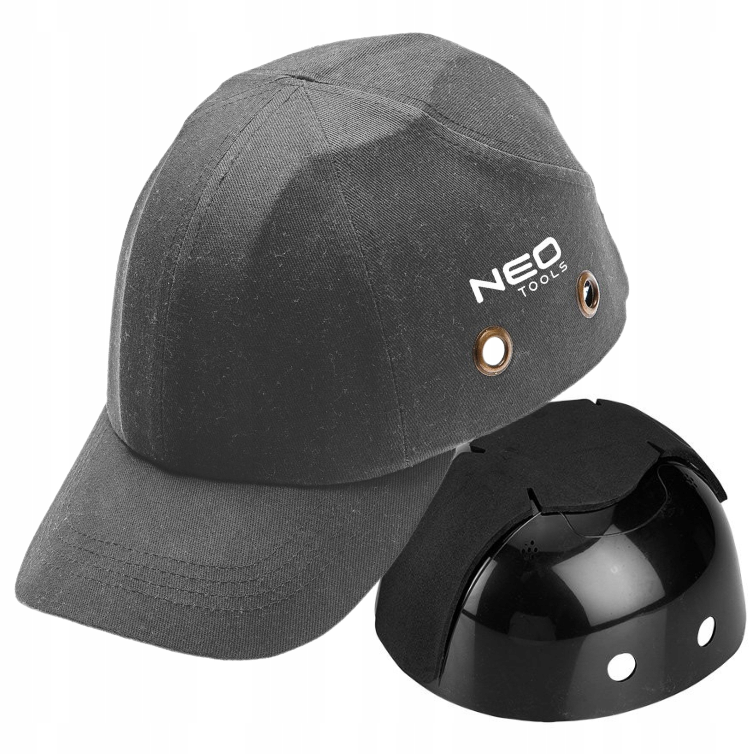 NEO CZAPKA Z DASZKIEM ZE WZMOCNIENIEM KASK HEŁM CE97-591 BAWEŁNA REGULOWANA