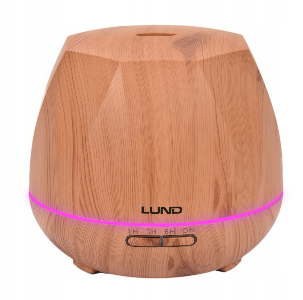 LUND DYFUZOR ZAPACHOWY NAWILŻACZ AROMATERAPIA 500ml LED + PILOT 66903