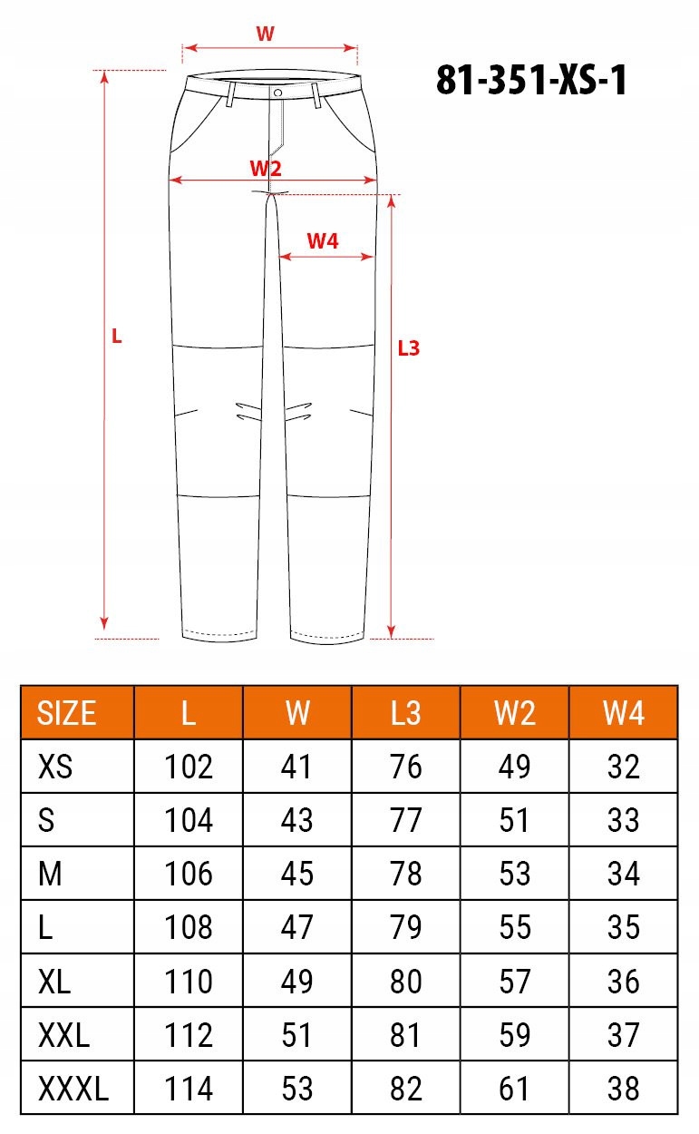 NEO SPODNIE ROBOCZE MIX&MATCH CE ODBŁASKOWE WARSZTATOWE CZARNE 81-351-1 L