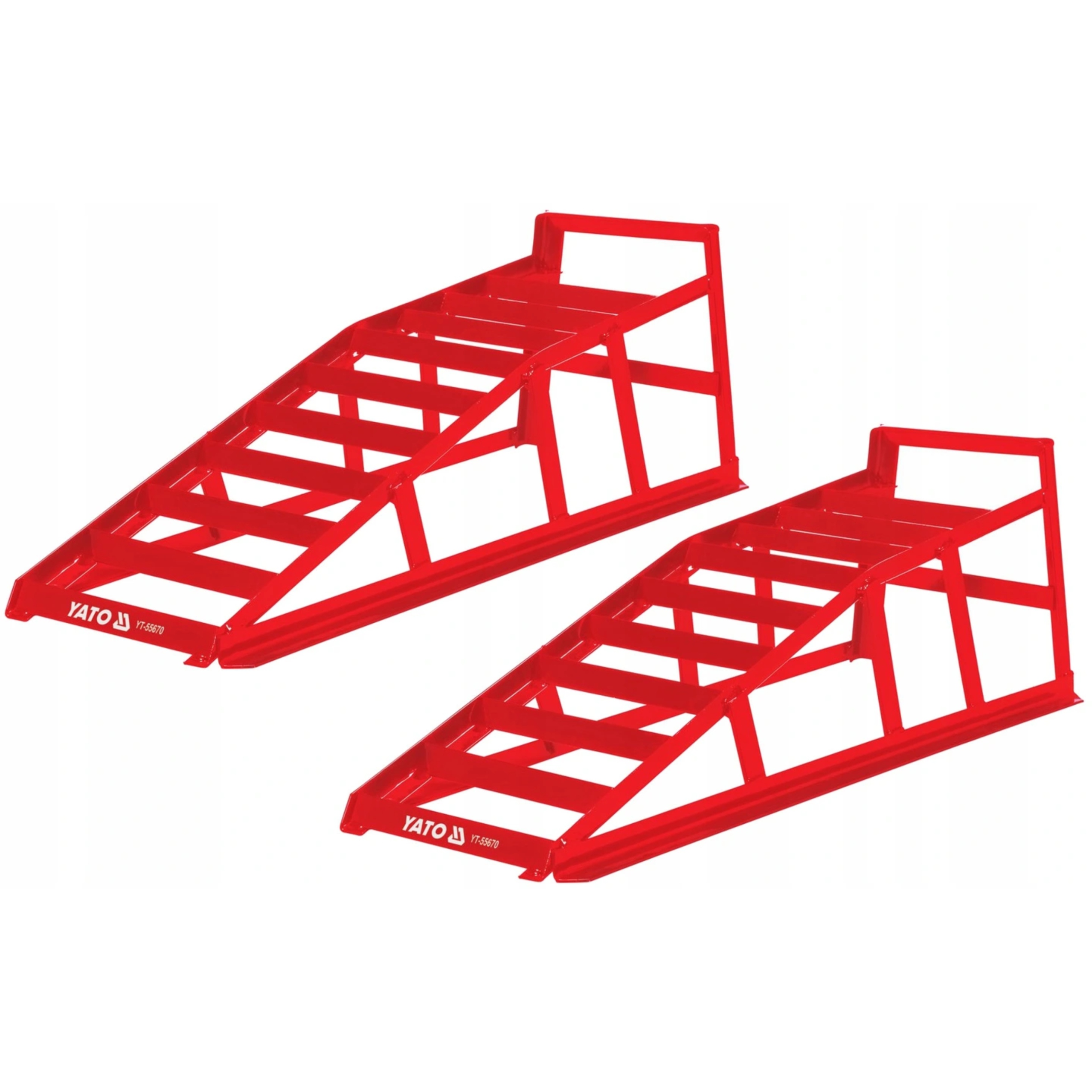 YATO NAJAZD RAMPA PODJAZD PODNOŚNIK SAMOCHODOWY 1T 100KG 2SZTUKI YT-55670