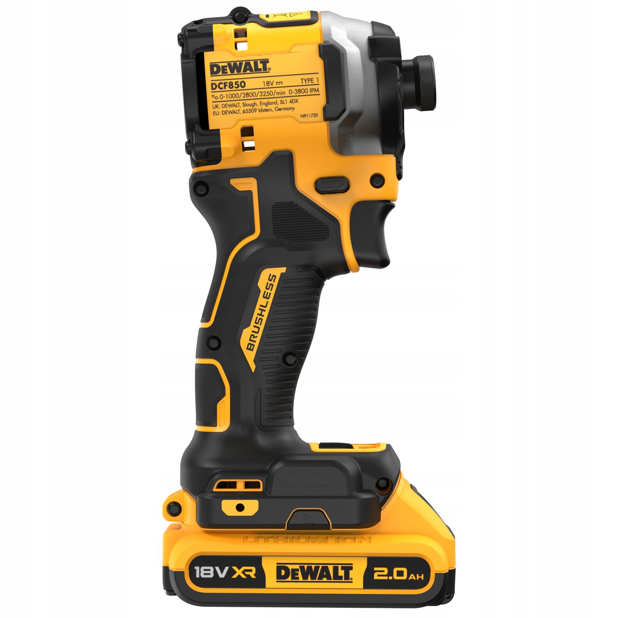 ZAKRĘTARKA UDAROWA 206Nm 2x2Ah DeWALT DCF850D2T