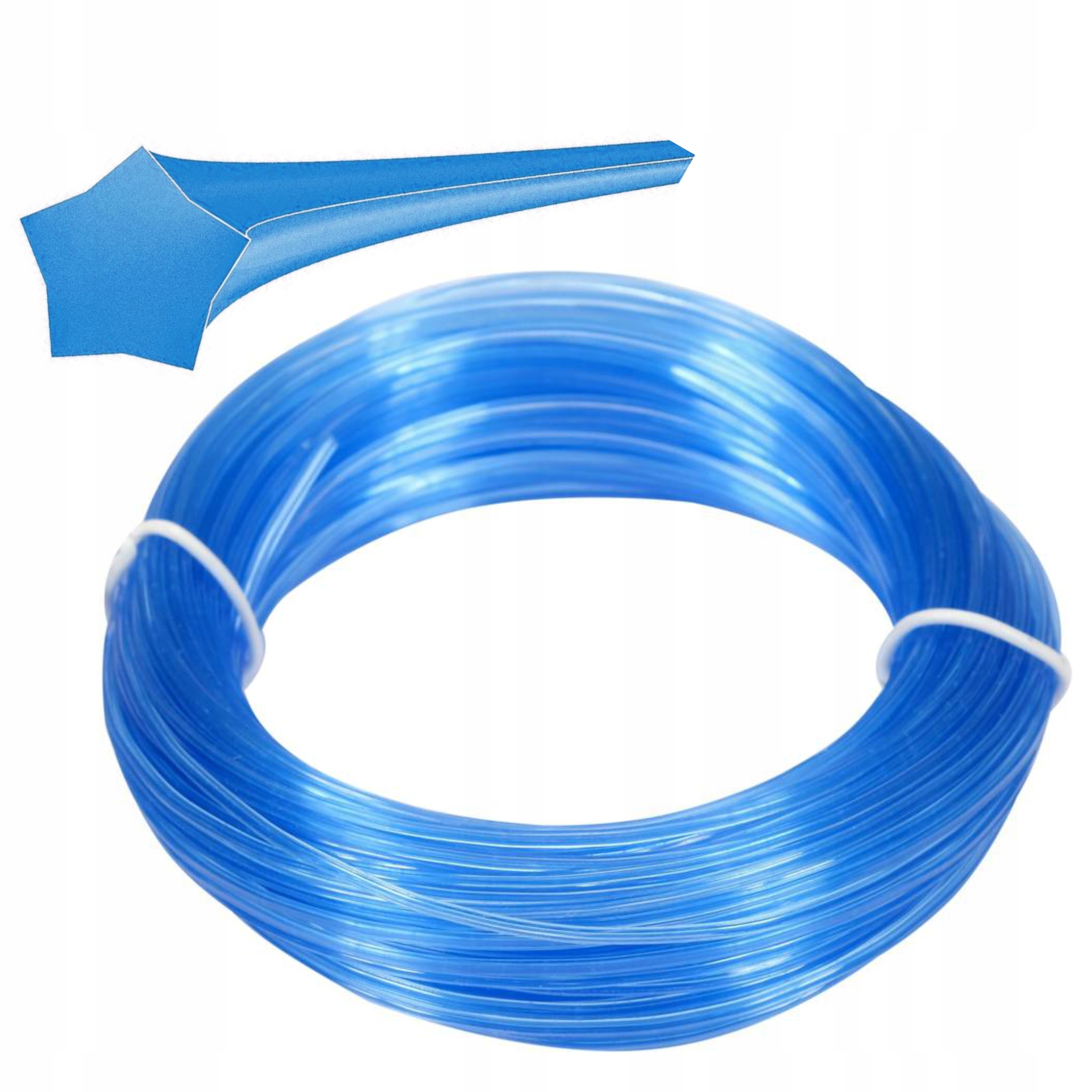 FLO ŻYŁKA TNĄCA GWIAZDKA 1.3MMx15M NYLON