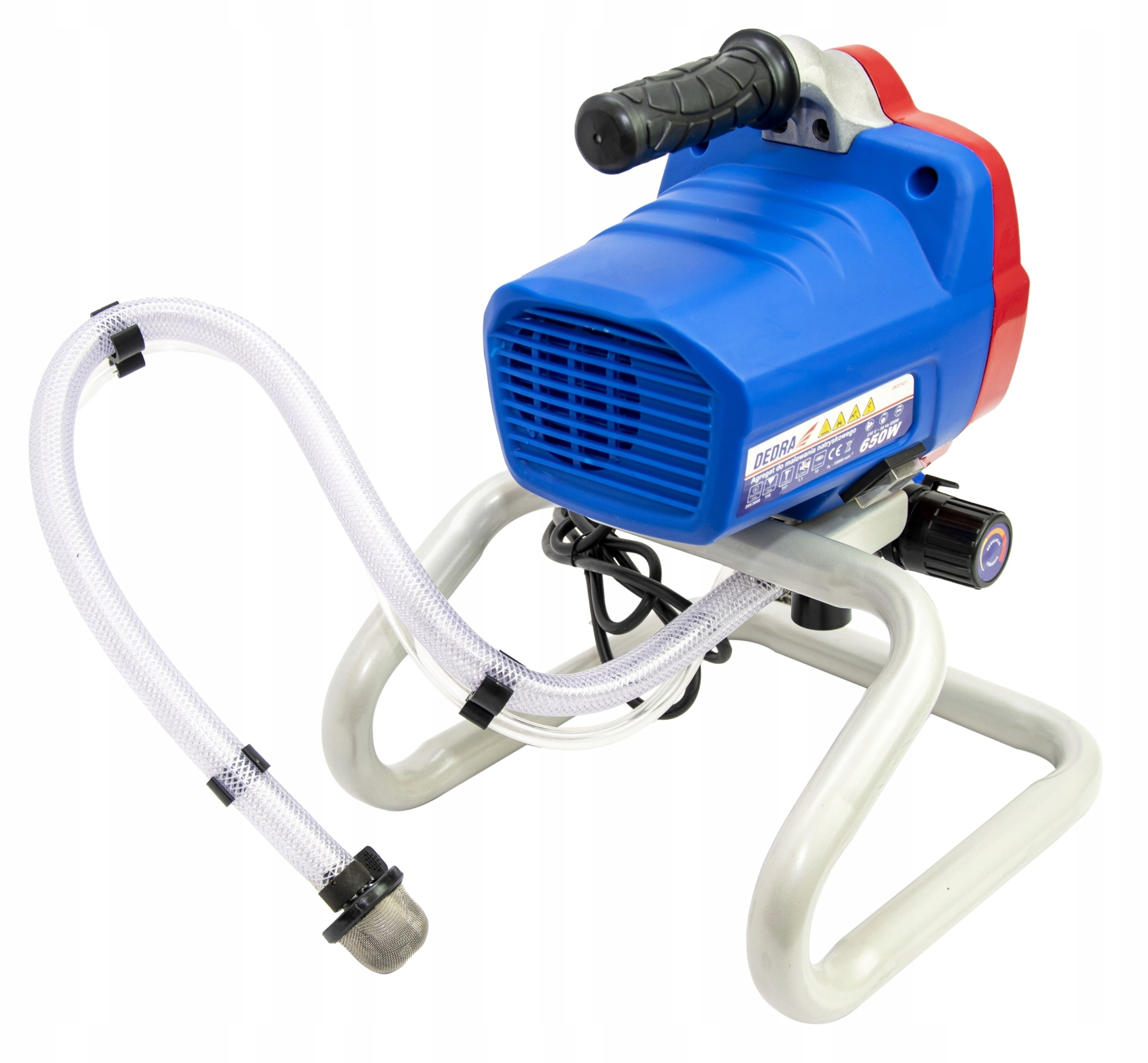 AGREGAT MALARSKI HYDRODYNAMICZNY DEDRA + PRZEDŁUŻKA 50CM 2 DYSZE KOMBINEZON