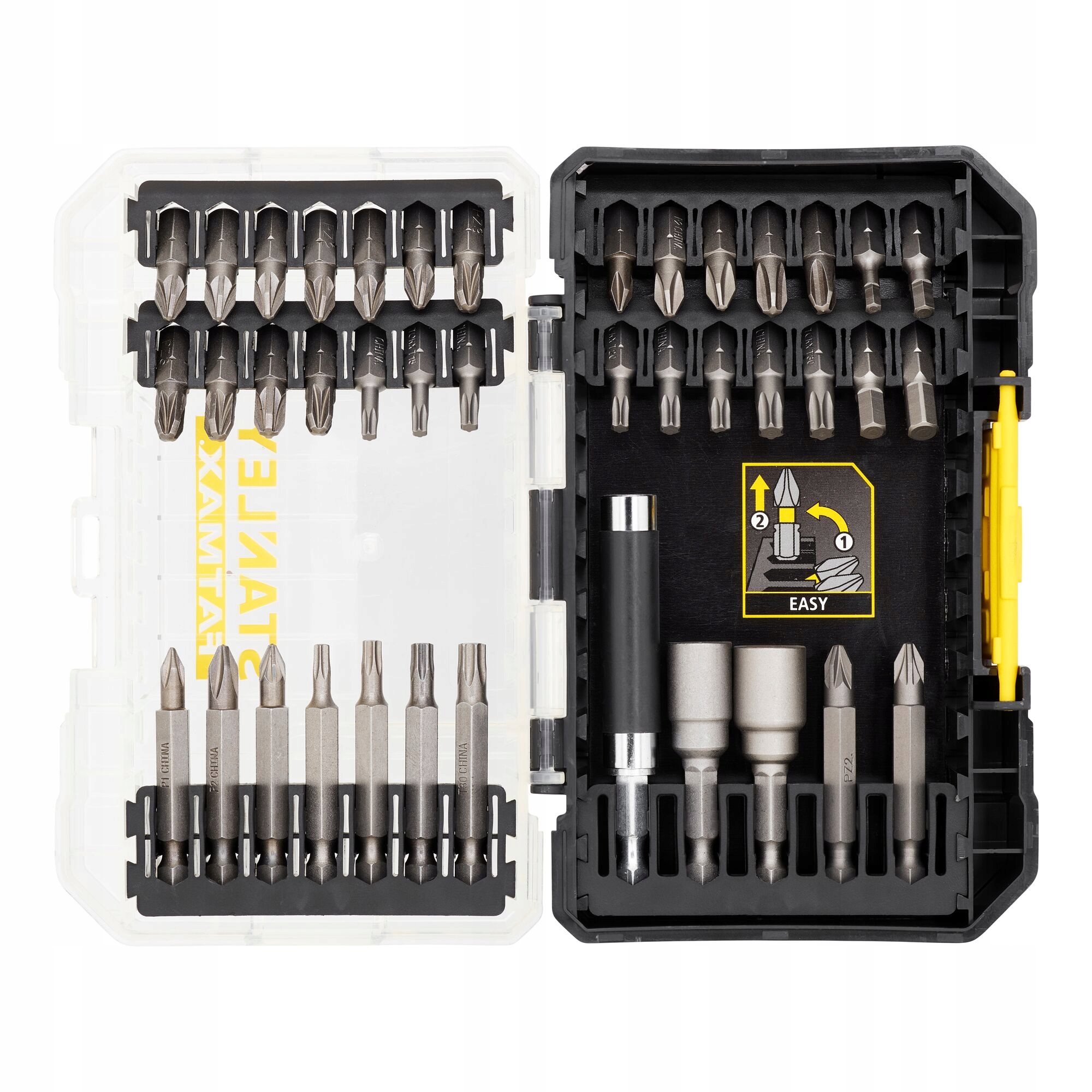 STANLEY ZESTAW WIERTARKO-WKRĘTARKA UDAROWA +2Ah BITY 40EL TORBA SFMCK101D1S