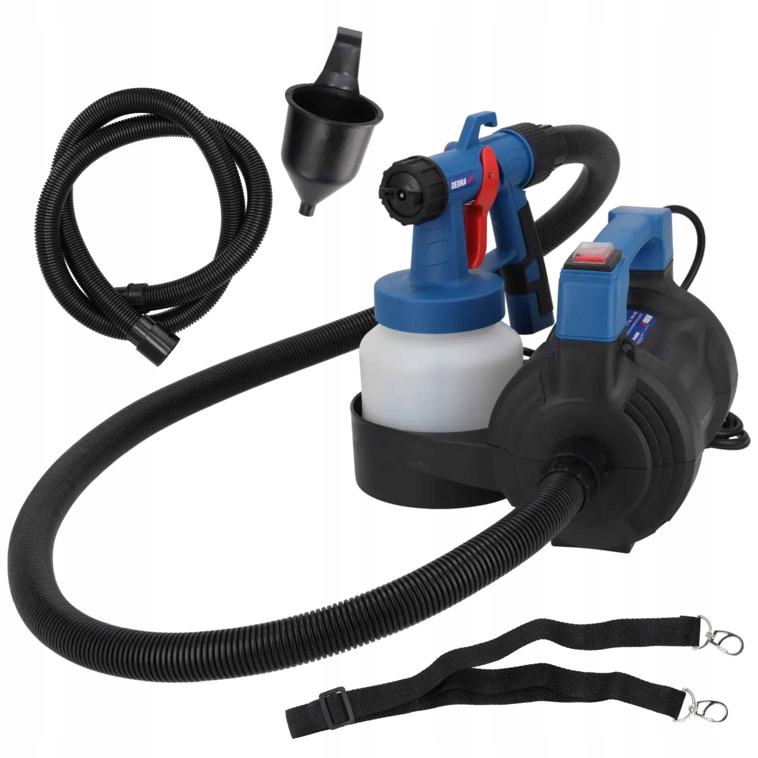 DEDRA AGREGAT MALARSKI HVLP DO MALOWANIA NATRYSKOWEGO 650W DYSZA 2,5MM