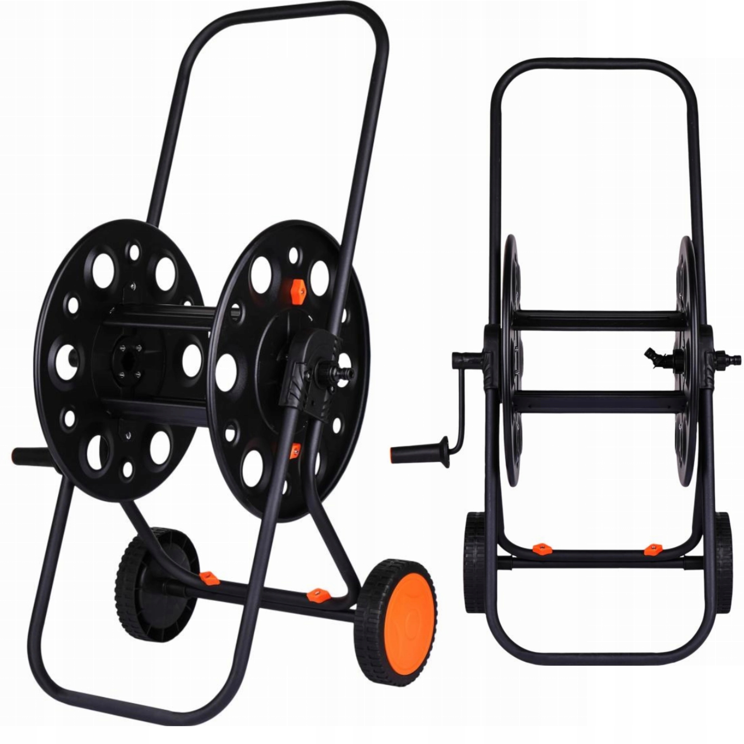 SCHMITH METALOWY WÓZEK NA WĄŻ OGRODOWY 1/2" DO 100m PREMIUM SCH14W02401