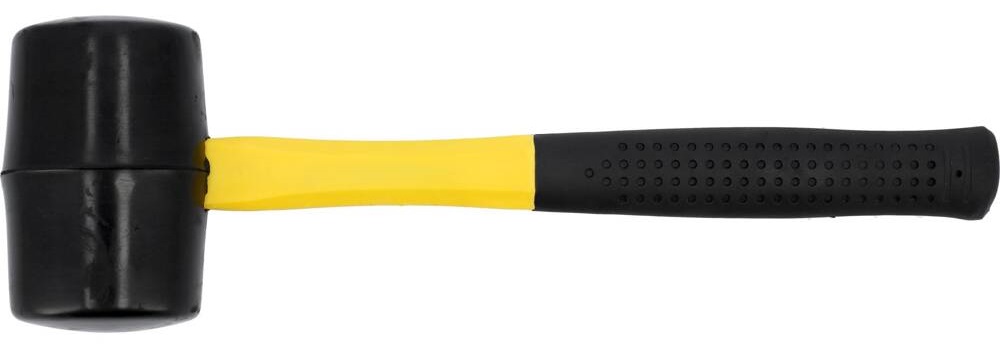 VOREL MŁOTEK GUMOWY 1000G TRZONEK Z WŁÓKNA SZKLANEGO 33905 OBUCH 65MM VOREL