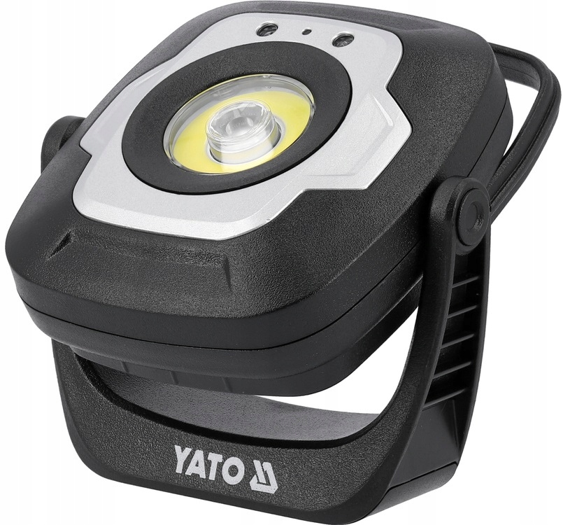 YATO REFLEKTOR PRZENOŚNY ROBOCZY AKUMULATOROWY LED 10W 1200LM CZUJNIK RUCHU