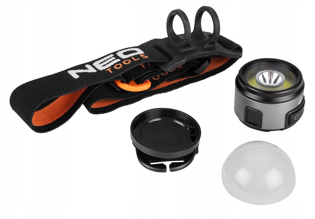 NEO LAMPA CZOŁOWA BIWAKOWA CZOŁÓWKA 250+200LM IPX3 99-123