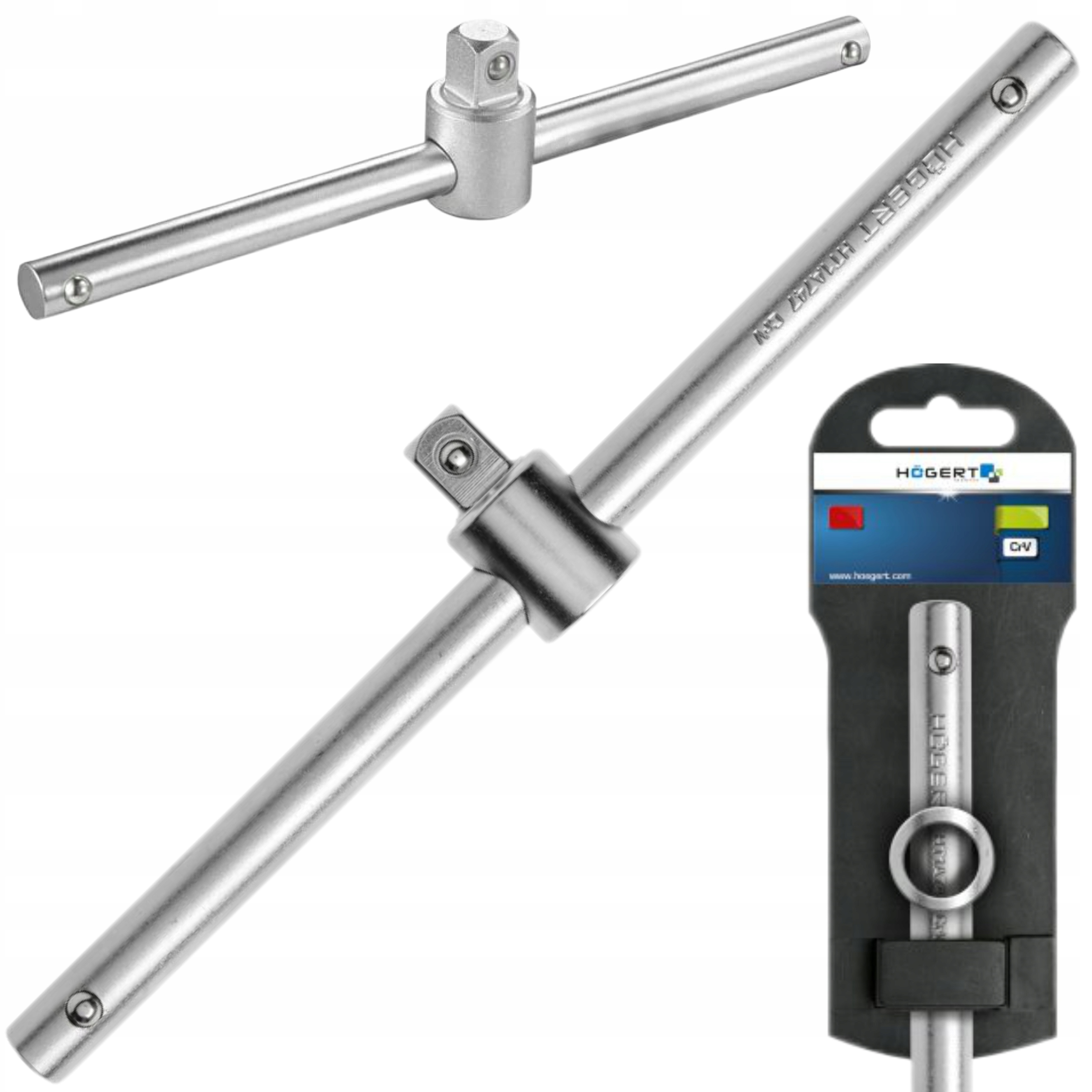 POKRĘTŁO UCHWYT TYPU T 1/2” 254 MM CrV HOGERT HT1A747