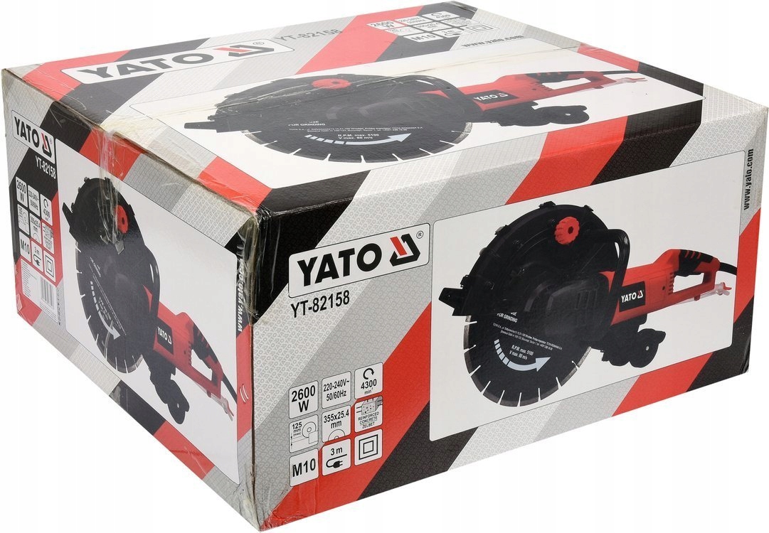 YATO PRZECINARKA PIŁA TARCZOWA ELEKTRYCZNA DO BETONU 350MM 2600W YT-82158