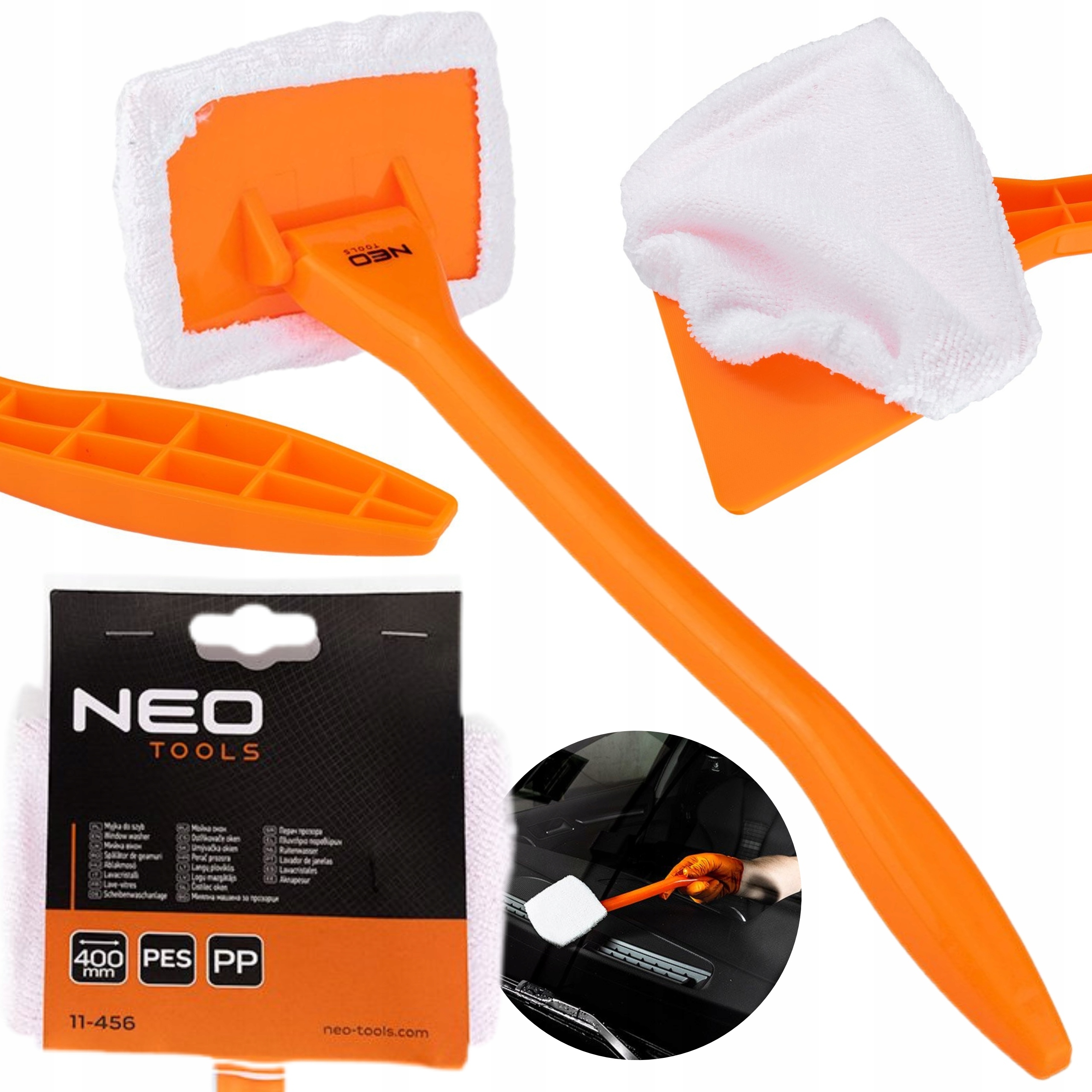 NEO MYJKA DO SZYB OKIEN Z MIKROFIBRY 11-456