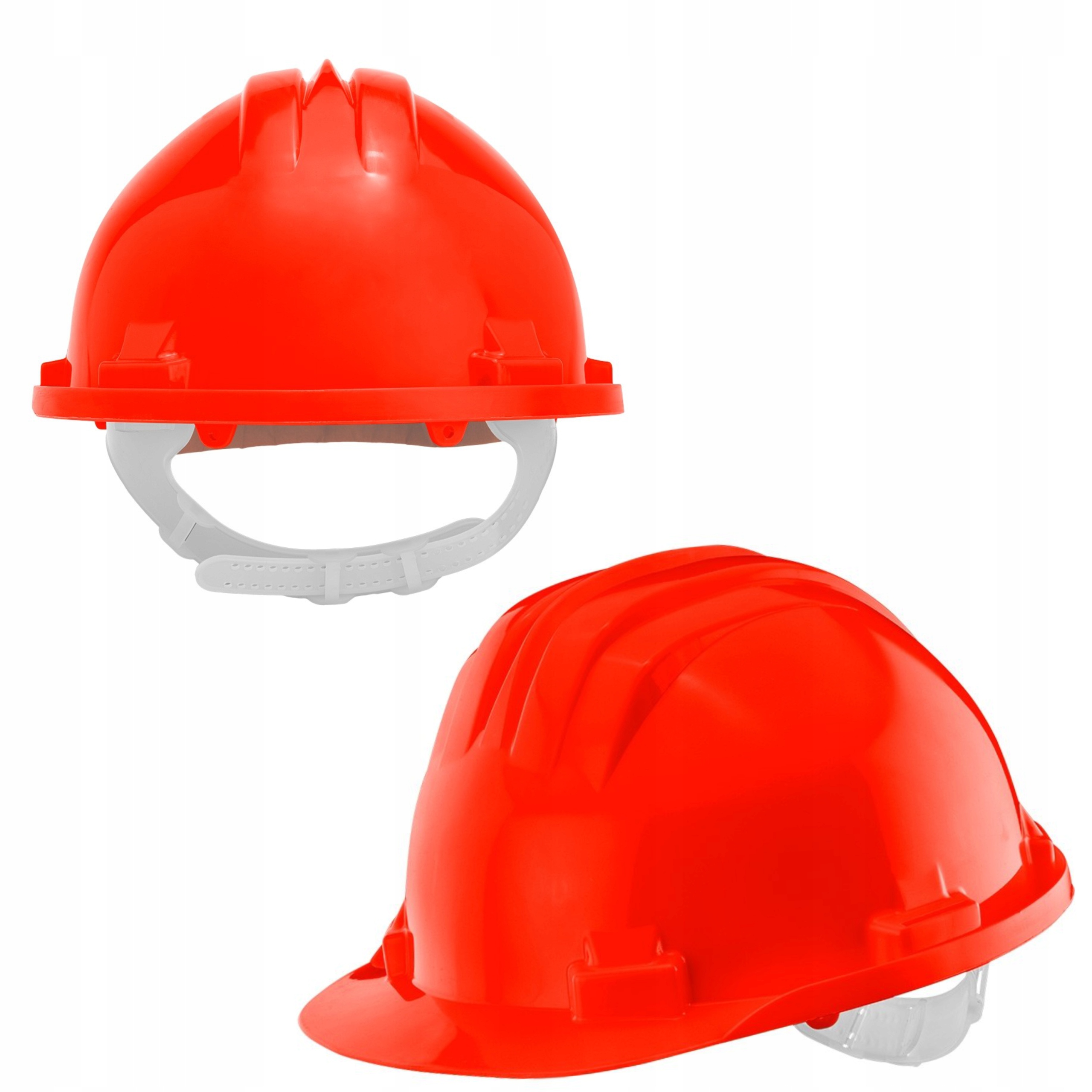 NEO HEŁM KASK BHP OCHRONNY BUDOWLANY ROBOCZY ATESTOWANY CZERWONY 97-204