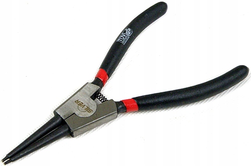 SILVER ZESTAW SZCZYPCE PIERŚCIENI SEGERA 6'' WYGIĘTE PROSTE 160MM 4EL 10529