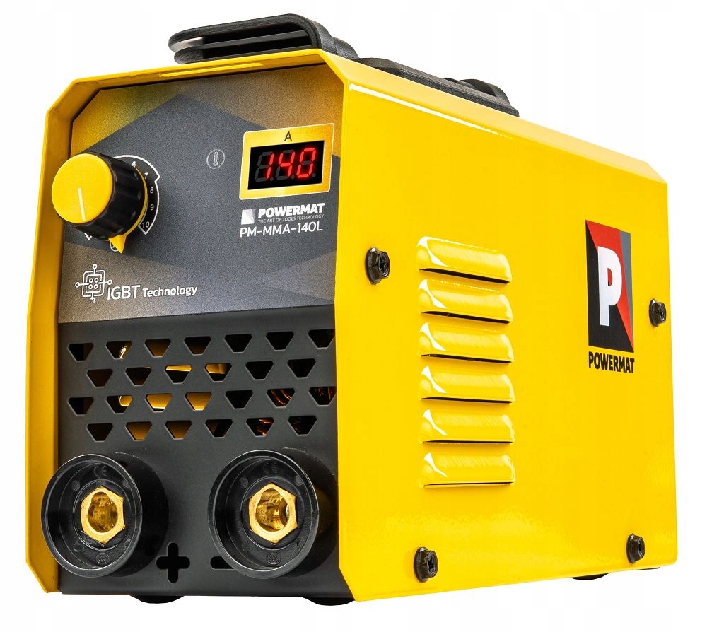 SPAWARKA INWERTOROWA IGBT MMA 5,8 kVA 20-140A + POWERMAT PM-MMA-140L