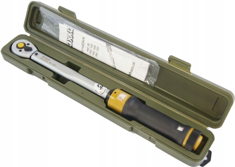 PROXXON KLUCZ DYNAMOMETRYCZNY 320NM MICROCLICK MC320 1/2 KALIBRACJA PR23354