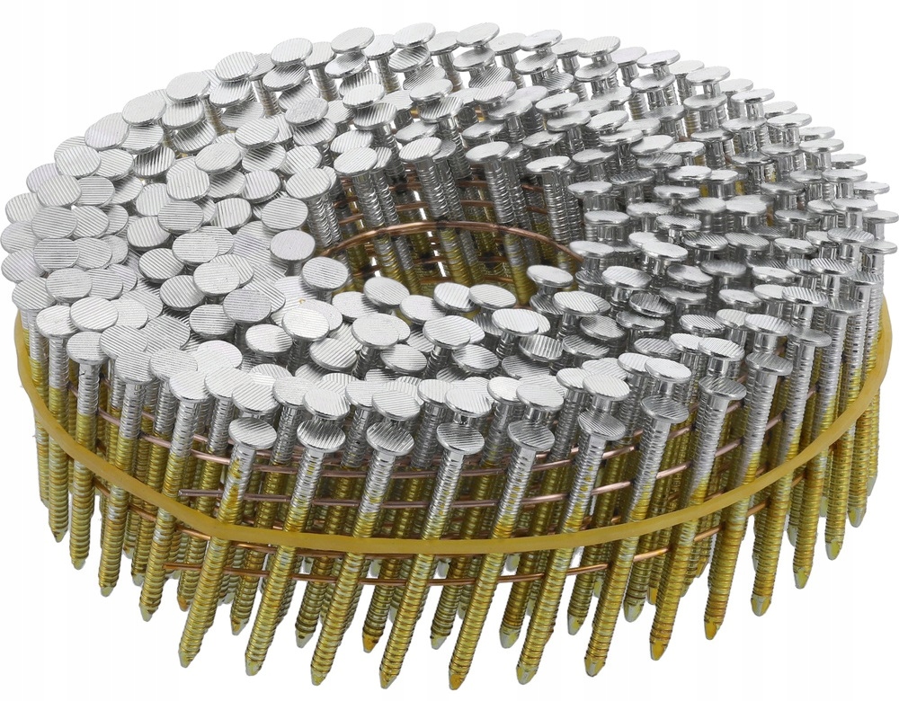 VOREL GWOŹDZIE BĘBNOWE 32x2,1mm 7200sz DO GWOŹDZIAREK KOLETOWANE OCYNKOWANE