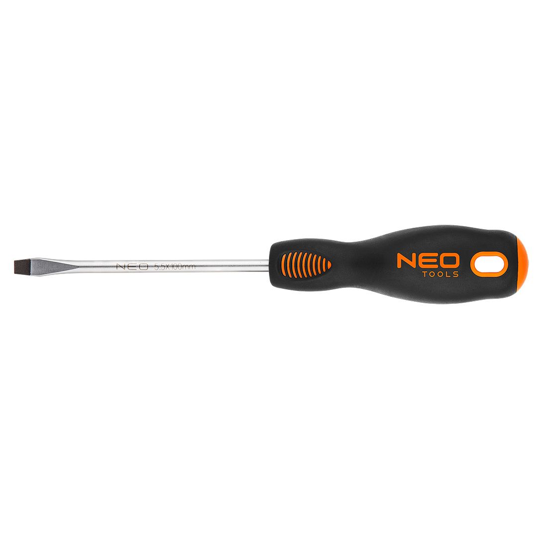 NEO WKRĘTAK PŁASKI 5.5 100MM ŚRUBOKRĘTY WKRĘTAKI