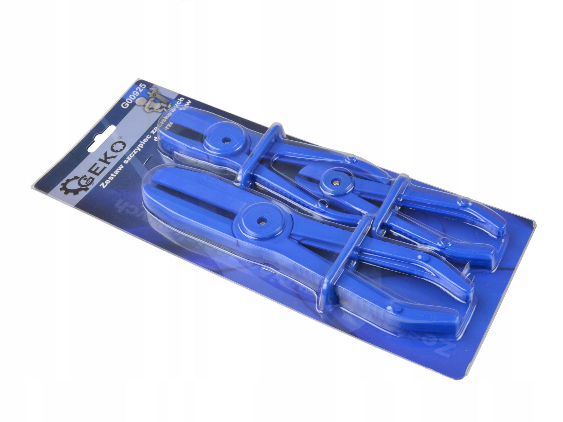 GEKO ZESTAW SZCZYPCE ŚCISKI ZACISKI DO PRZEWODÓW GUMOWYCH GEKO G00925