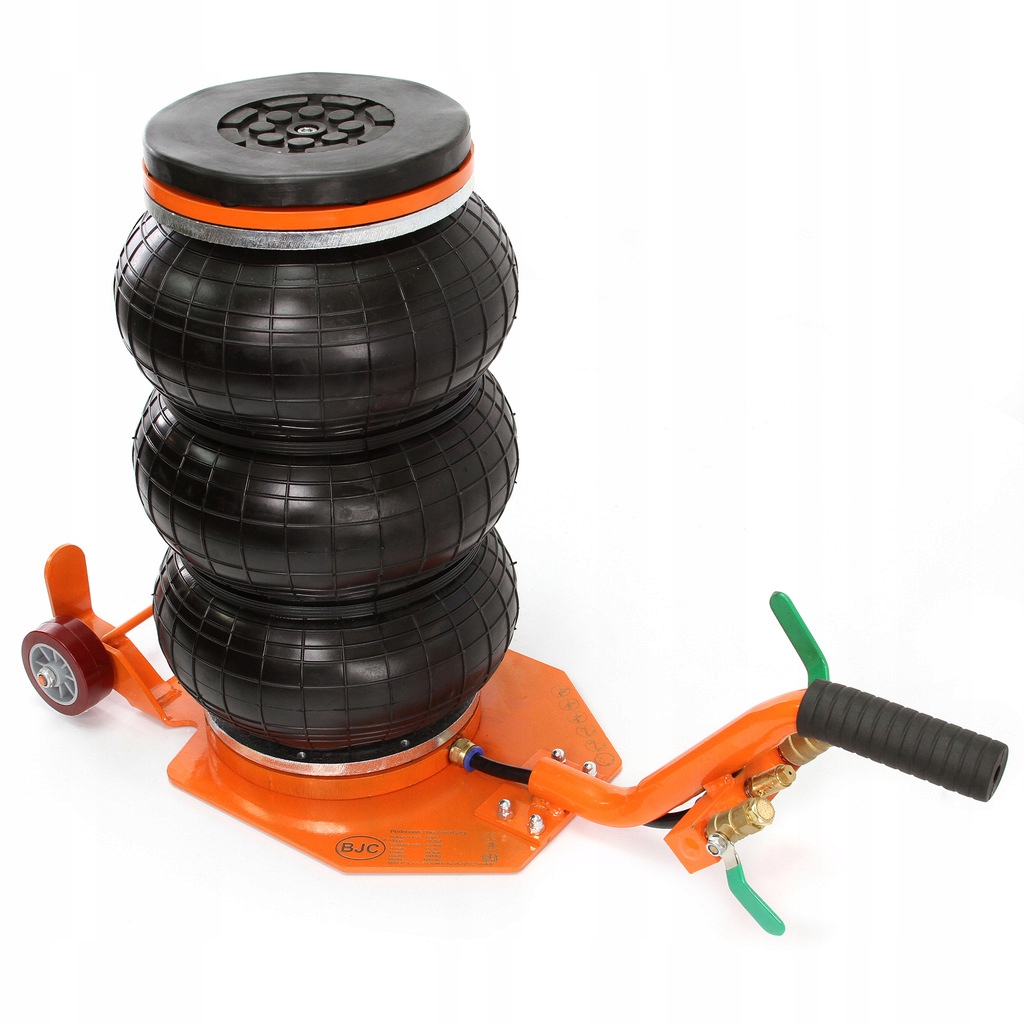 PODNOŚNIK PNEUMATYCZNY BAŁWANEK 3,5T KRÓTKA RĄCZKA PODUSZKOWY BJC + GUMA