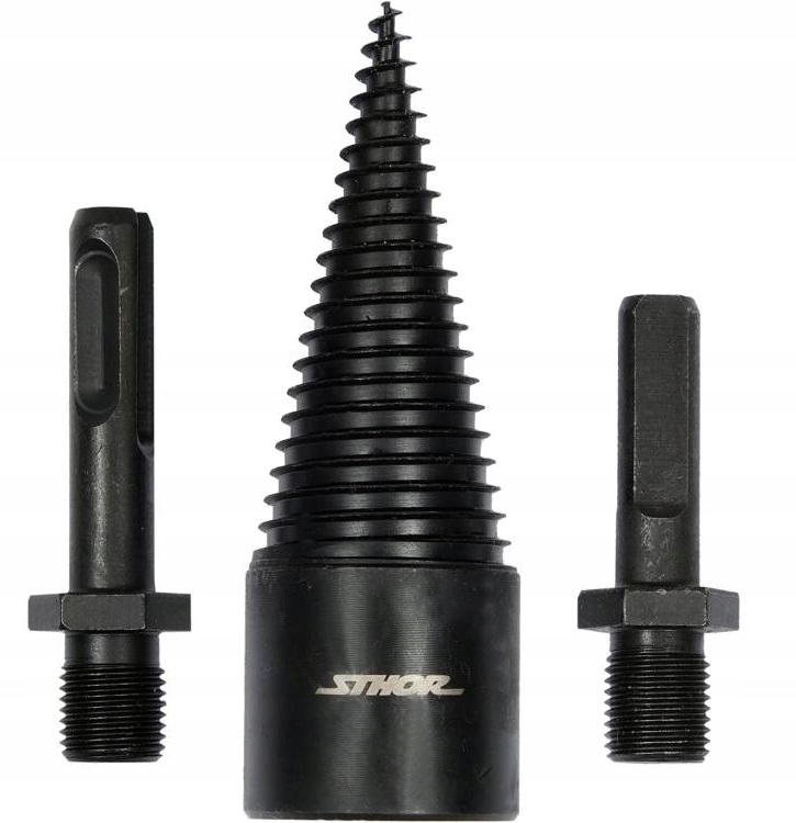 STHOR ROZŁUPAK ŚWIDER DO ŁUPANIA DREWNA WIERTŁO STOŻKOWE 32mm 22590