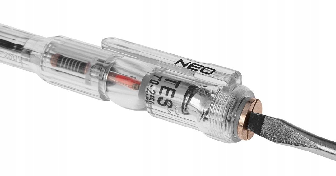 NEO PRÓBNIK MIERNIK PROBÓWKA INSTALACJI ELEKTRYCZNEJ 70-250V AC 94-008