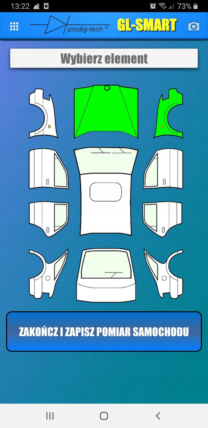MIERNIK TESTER grubości lakieru GL-SMART-2 ANDROID