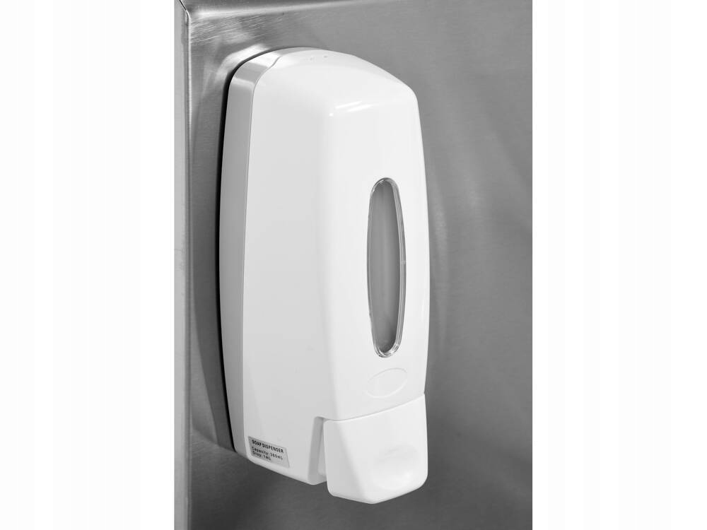 YATO GASTRO UMYWALKA DO RĄK WŁĄCZANA KOLANEM DOZOWNIK 400x330x570mm YG10010