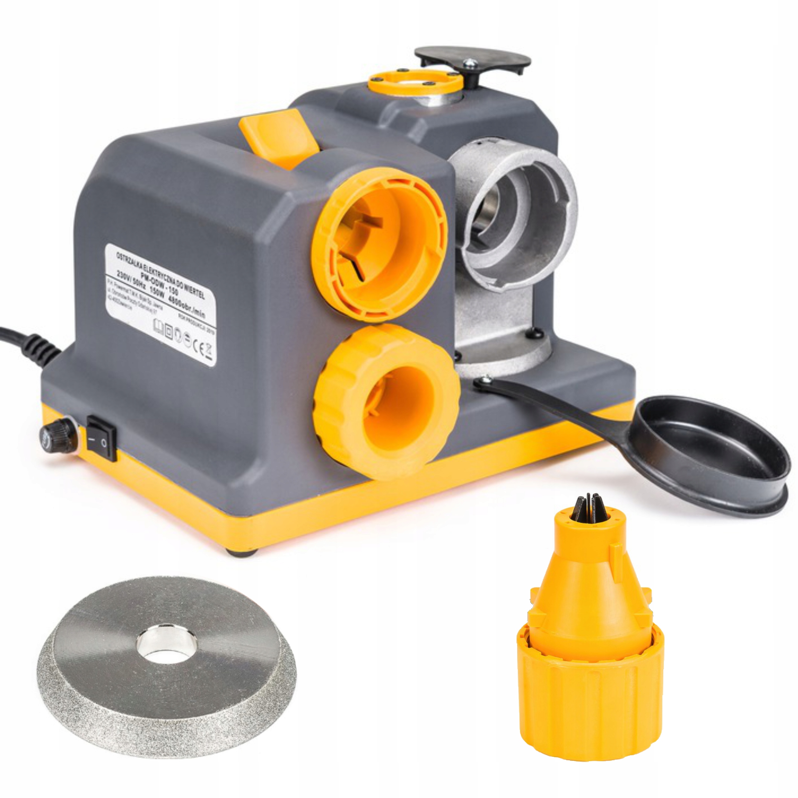 ELEKTRYCZNA PROFESJONALNA OSTRZAŁKA DO WIERTEŁ 150W 3-13MM PM-ODW-150