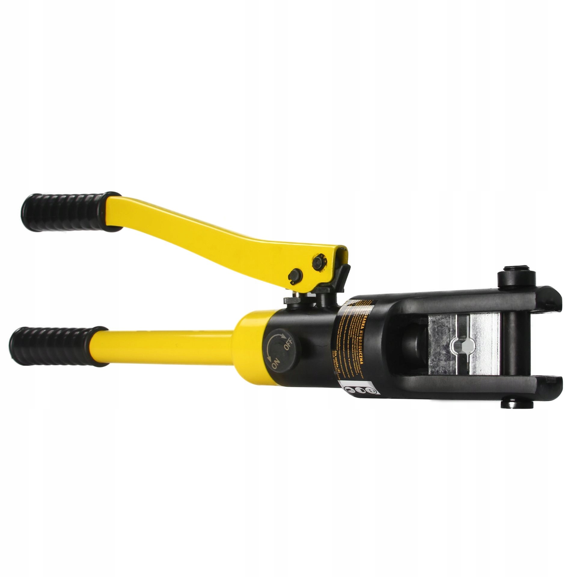 ZACISKARKA PRASKA RĘCZNA DO KABLI+ DUŻY ZESTAW MATRYC 12 SZT. 18 TON M49535