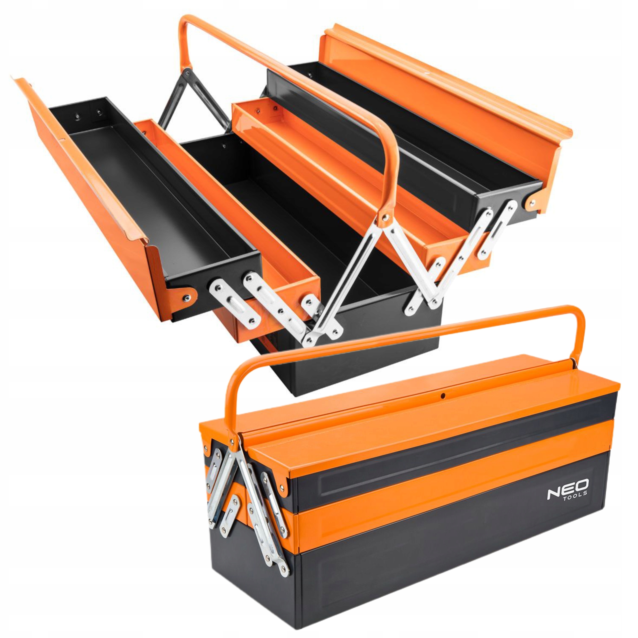 NEO 84-101 SKRZYNKA NARZĘDZIOWA 555 MM, METALOWA