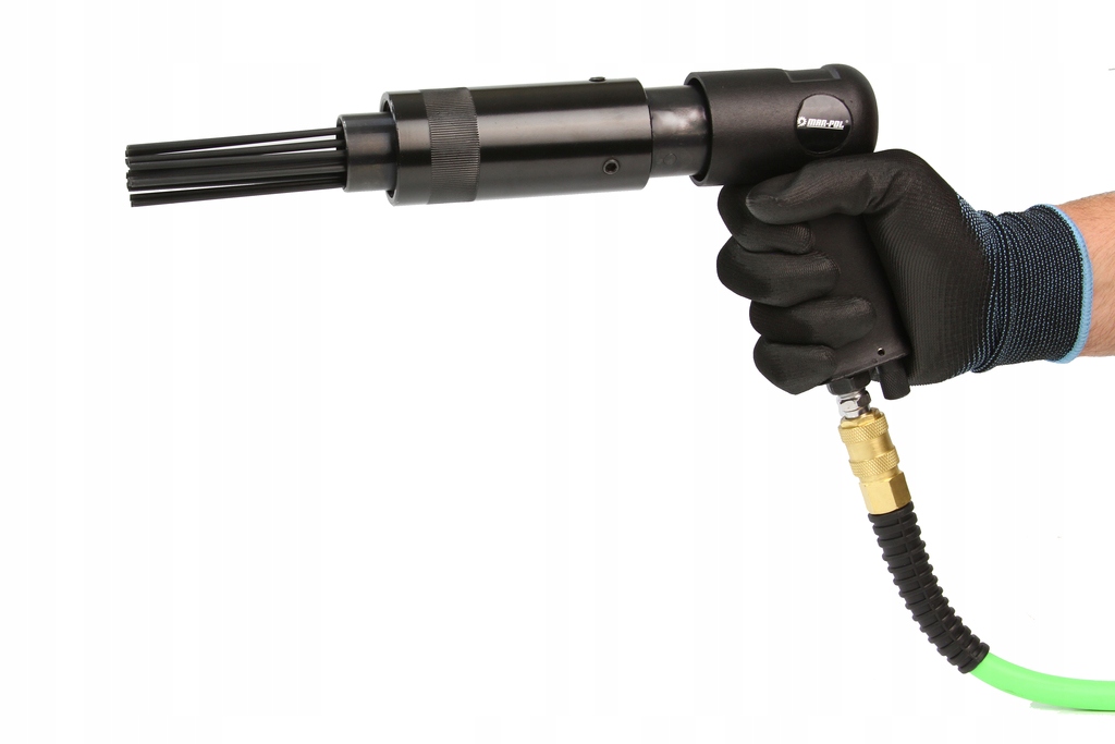 MŁOTEK PNEUMATYCZNY BLACHARSKI IGŁOWY UDAROWY DO RDZY SPAWÓW 19 IGIEŁ 90290