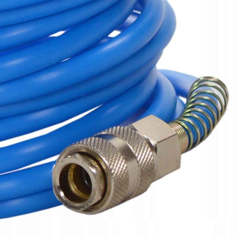 WĄŻ PNEUMATYCZNY SPIRALNY 5x8mm 5m PRZEWÓD 8 Bar MOCNY GRUBY KD674