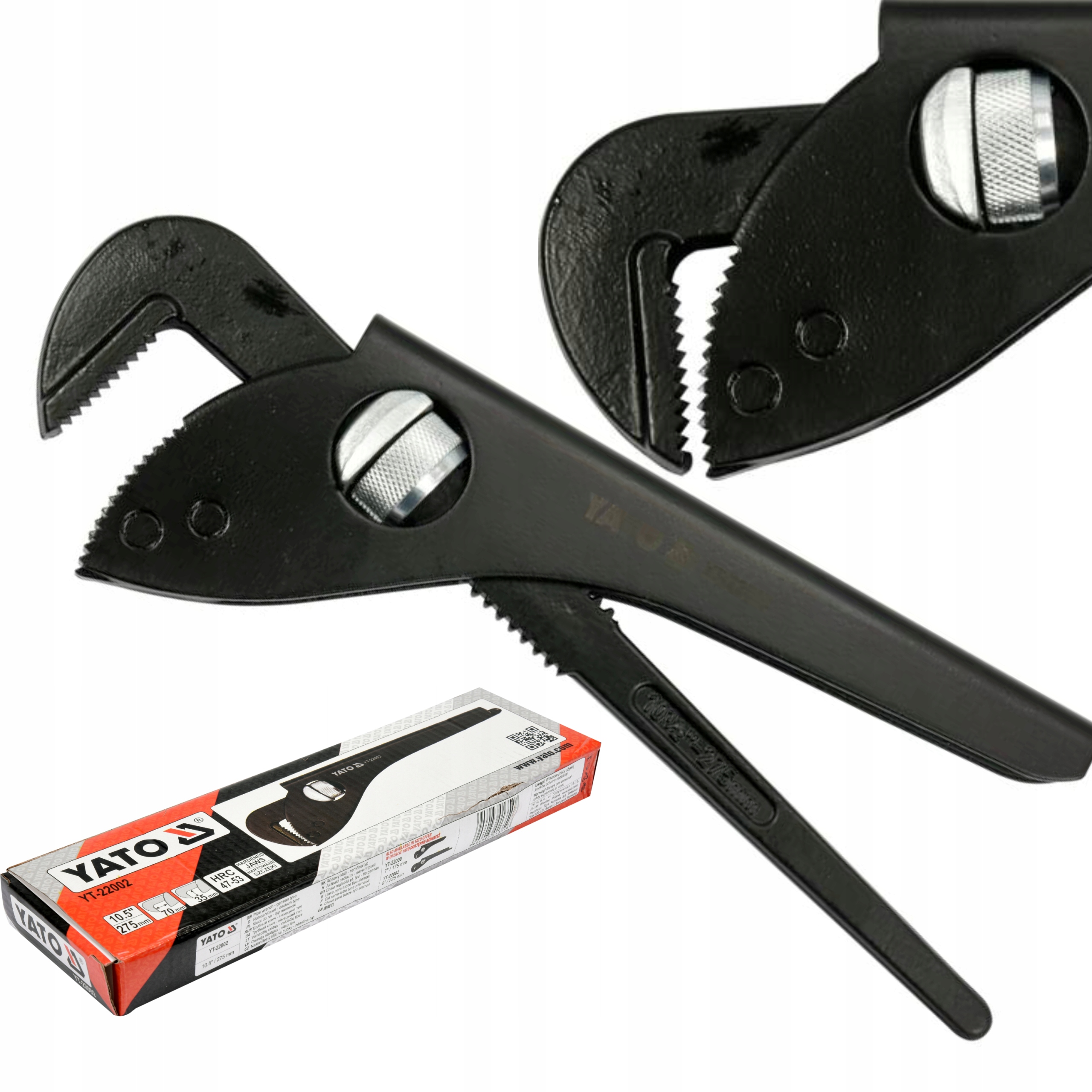 YATO KLUCZ NASTAWNY DO RUR 10,5" NIEMIECKI 22002