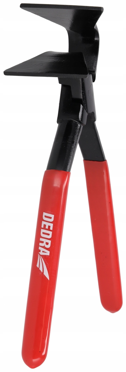 DEDRA SZCZYPCE DEKARSKIE, CĘGI ODGIĘTE ZE STALI WĘGLOWEJ DŁUGOŚĆ 260MM 90°