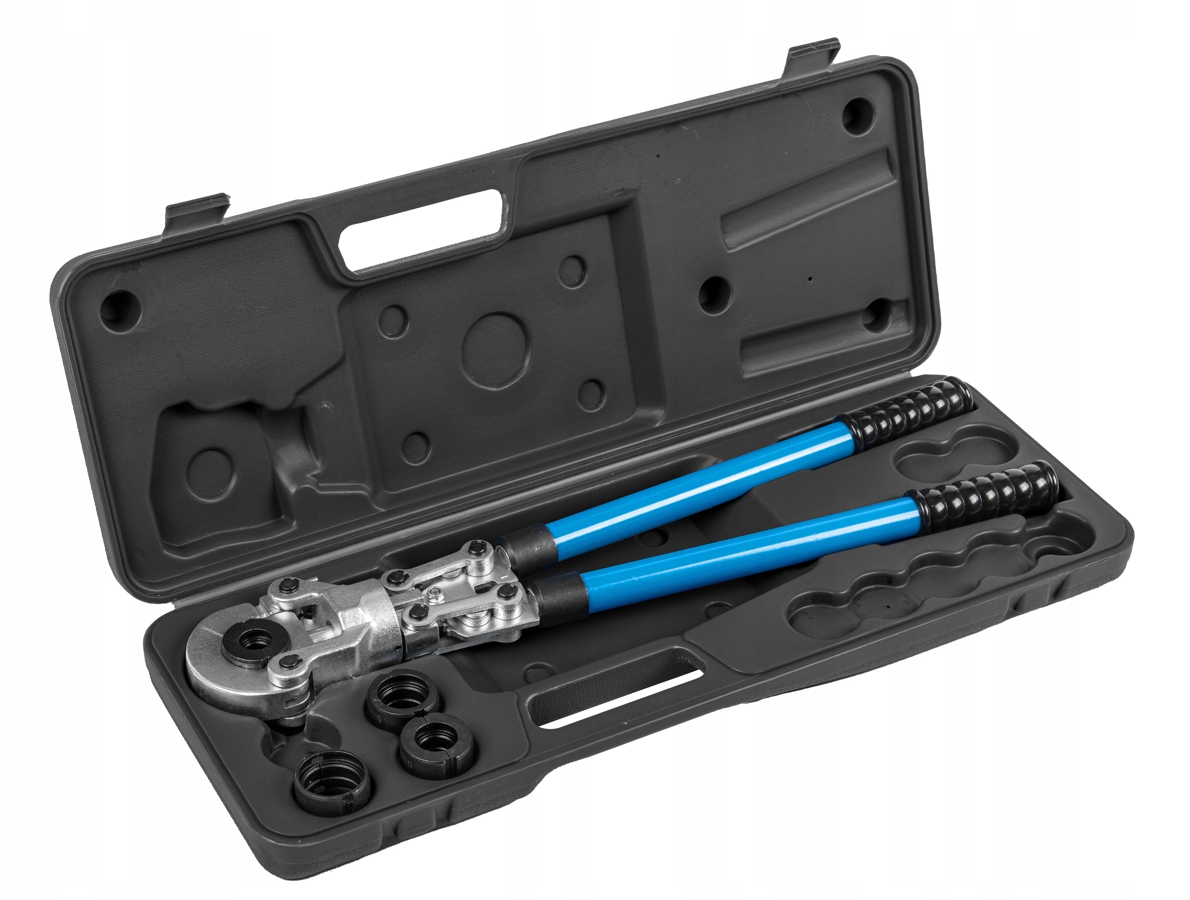 HOGERT PRASKA PRASA ZACISKARKA ZŁĄCZEK RUR PEX-AL-PEX WALIZKA MATRYCE