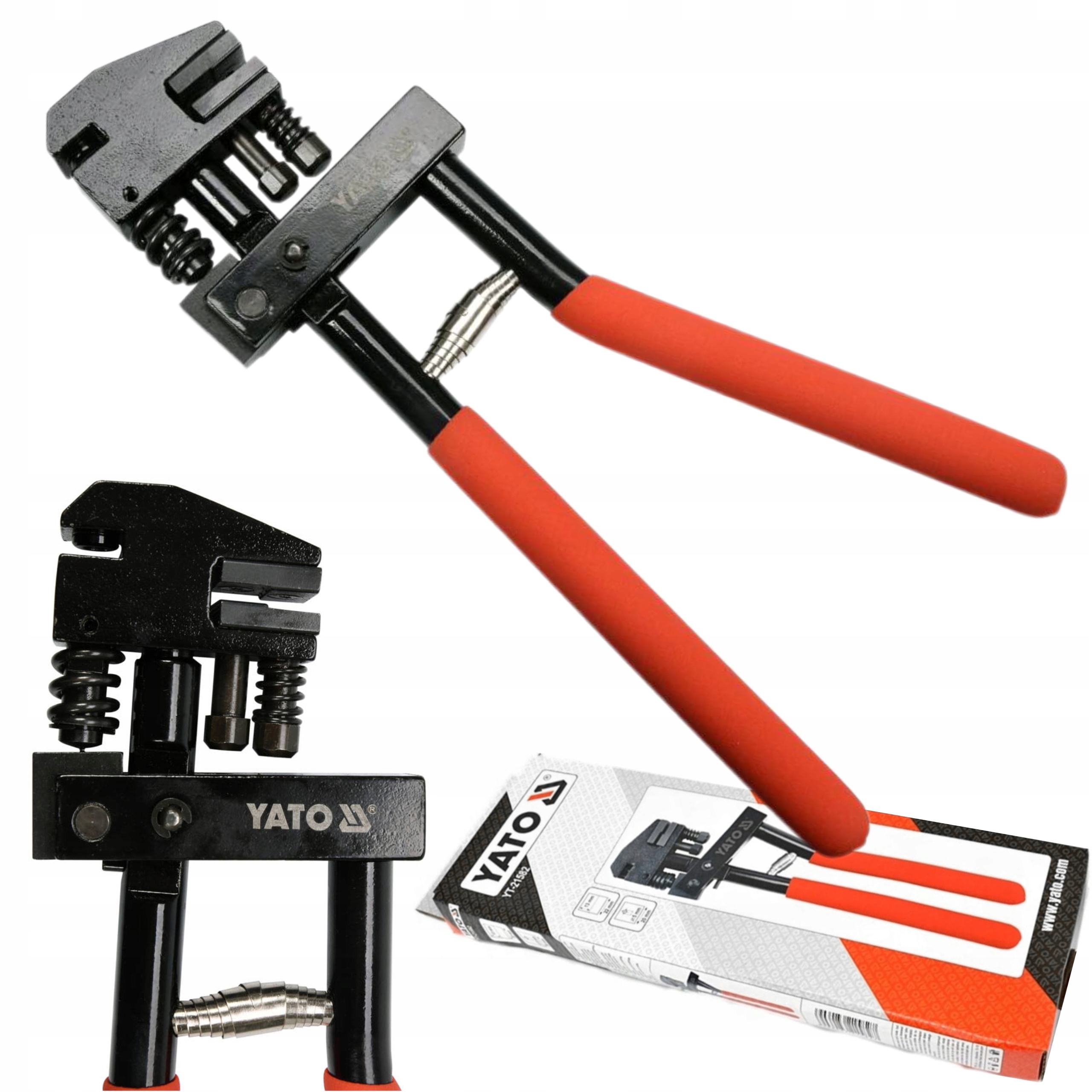 YATO DZIURKARKO FELCARKA ODSADZARKA BLACHARSKA DO BLACH OBROTOWA GŁOWICA