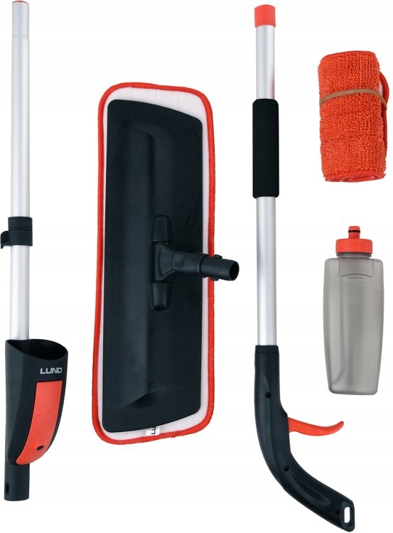 LUND MOP ZE SPRYSKIWACZEM SKŁADANY 2 X DODATKOWE NAKŁADKI MIKROFIBRA 67160