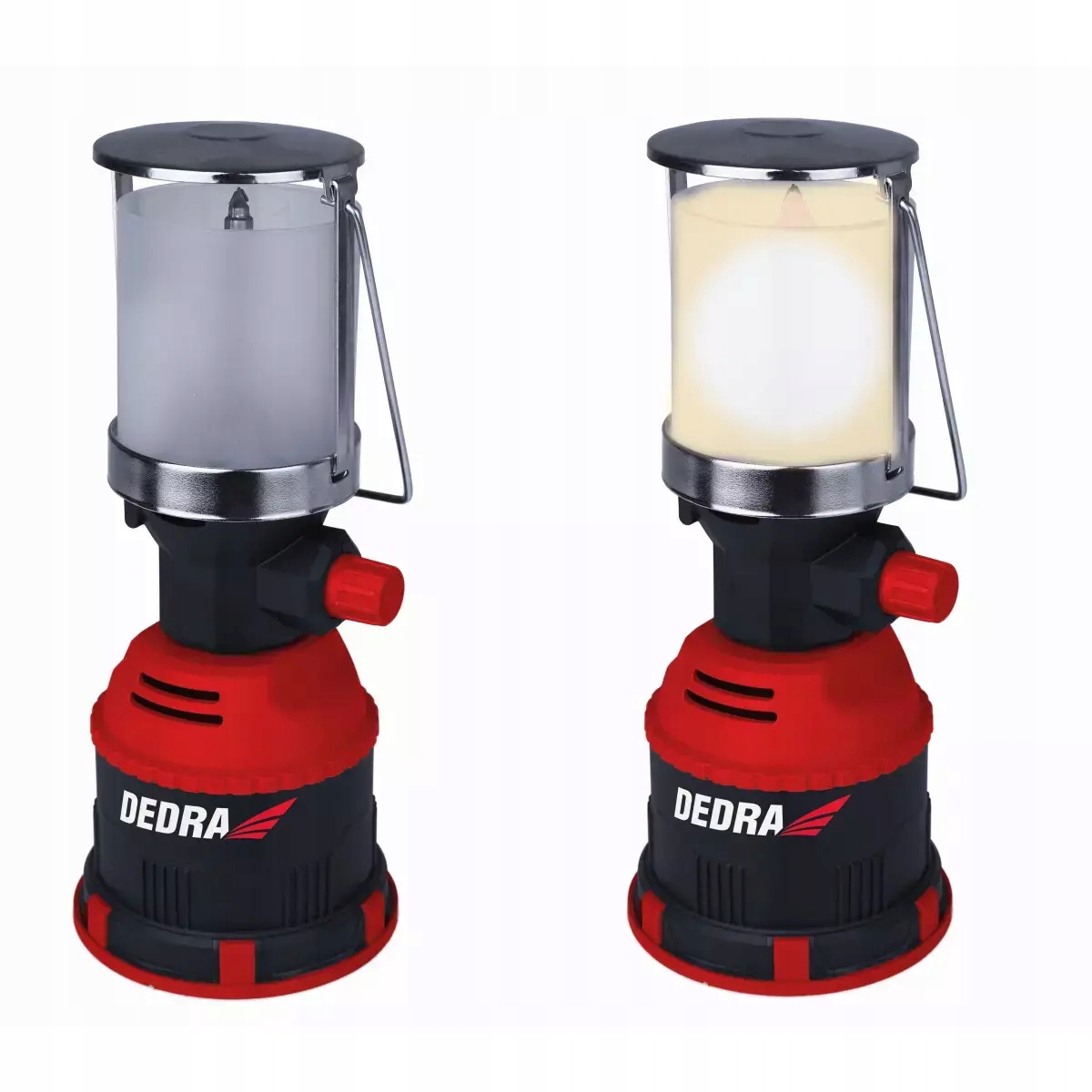 DEDRA LAMPA TURYSTYCZNA GAZOWA Z ZAPŁONEM PIEZO 80W STAL NIERDZEWNA 31A005