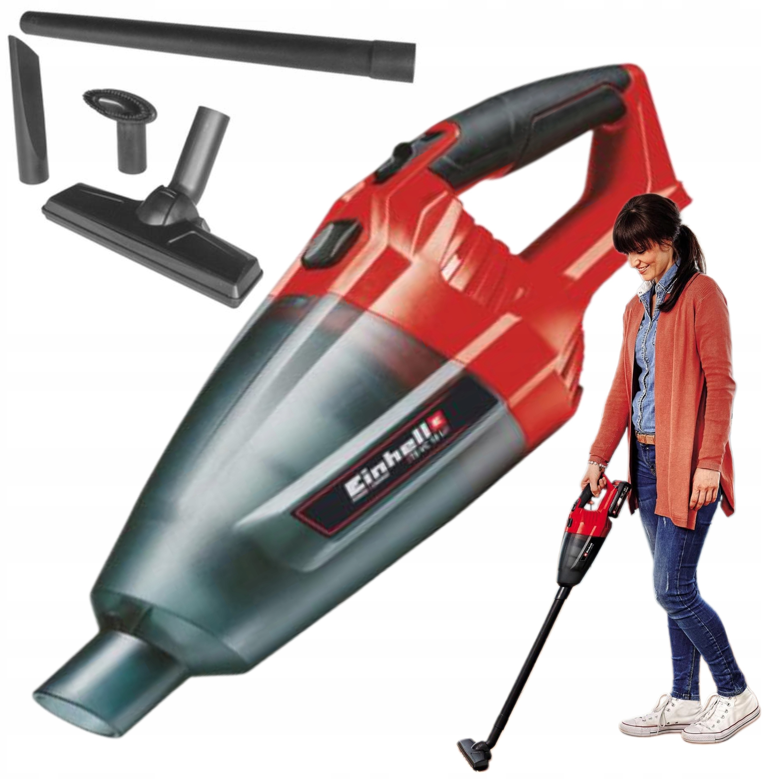 EINHELL ODKURZACZ SAMOCHODOWY 540 ml AKUMULATOROWY 18V TE-VC 18 Li RĘCZNY