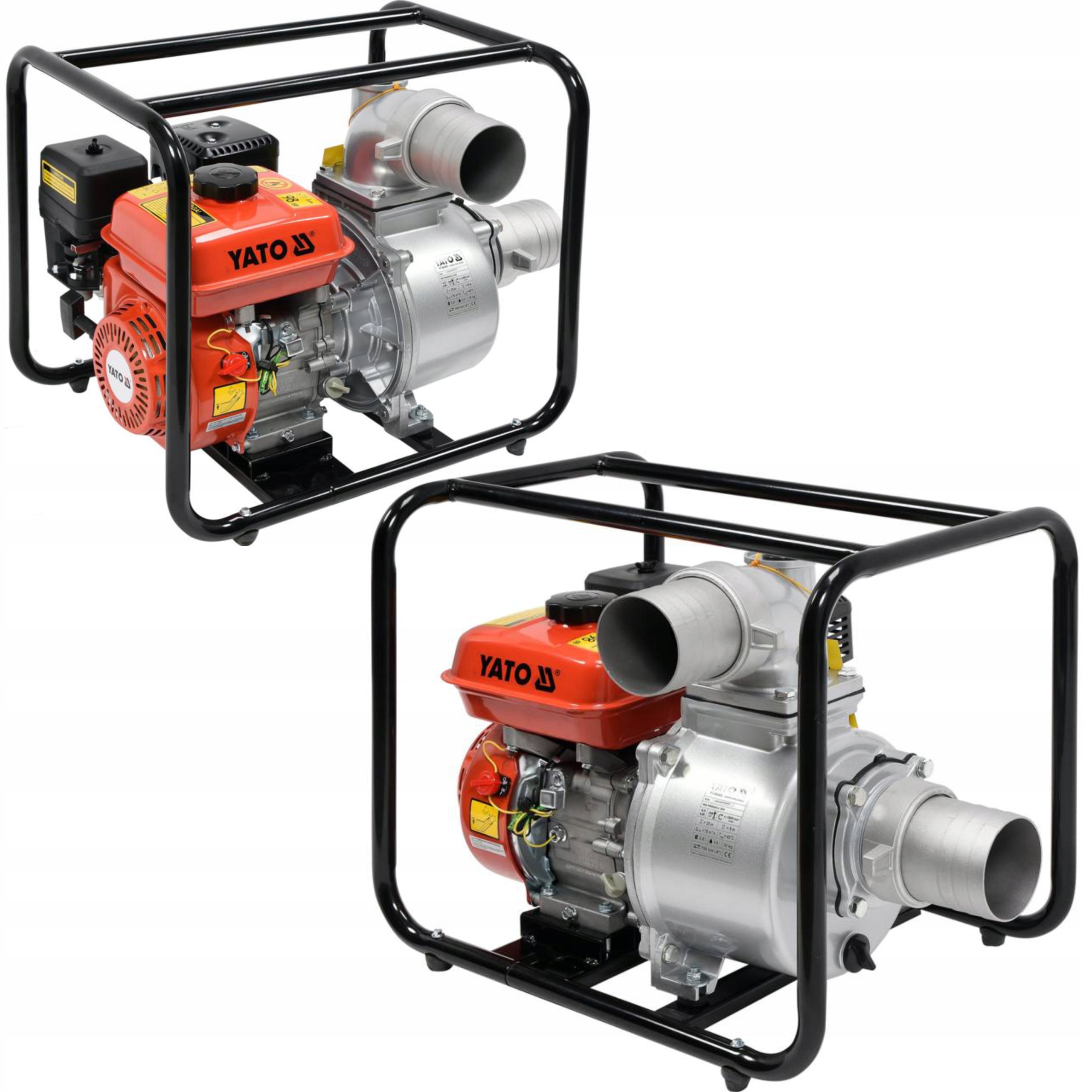 YATO WYDAJNA POMPA SPALINOWA DO WODY MOTOPOMPA 4" 5000L/h MOCNA YT-85403