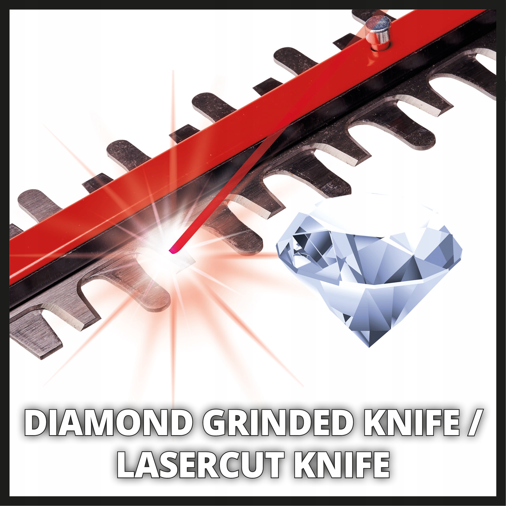 EINHELL SEKATOR NOŻYCE AKUMULATOROWE DO ŻYWOPŁOTU KRZEWÓW GP-CH 18/61 SOLO