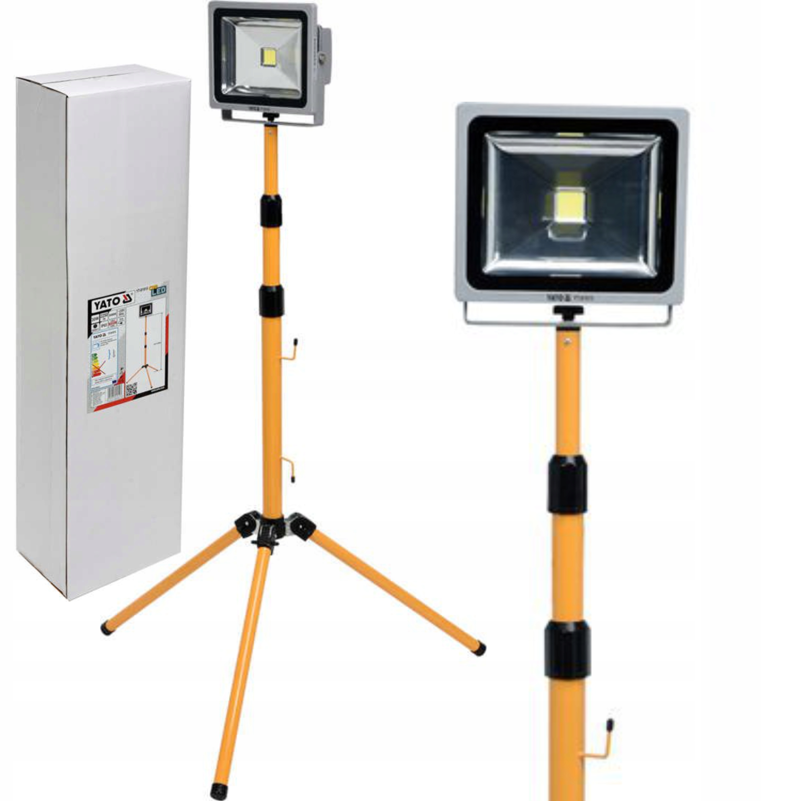 REFLEKTOR DIODOWY 30W ZE STOJAKIEM 2250LM YATO