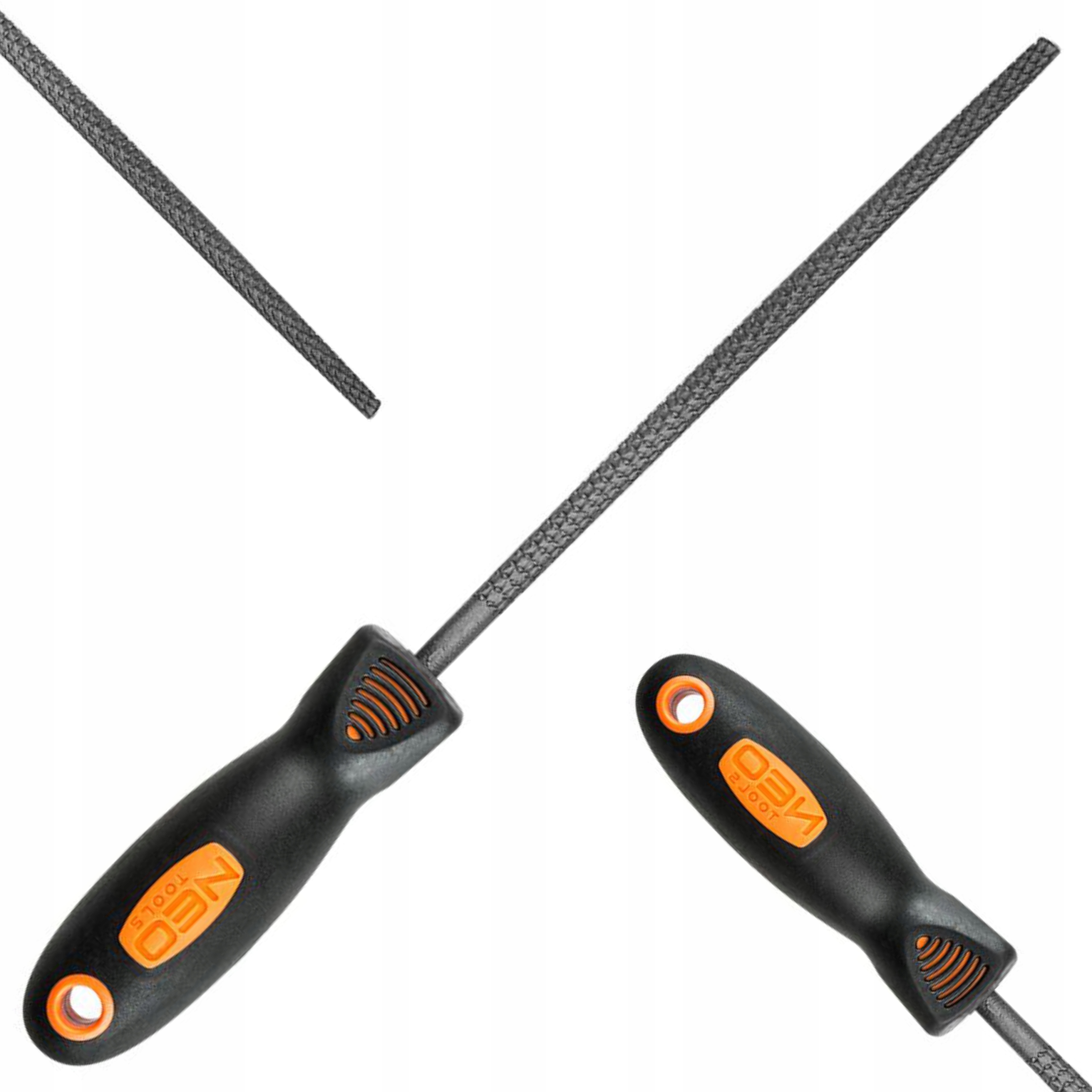 NEO TOOLS OKRĄGŁY PILNIK DO DREWNA 200 MM STAL T12 DO SZLIFOWANIA 37-550