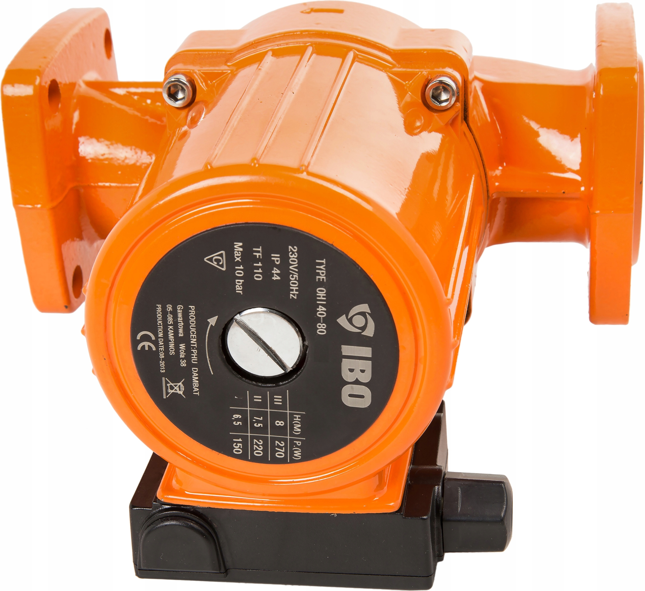 IBO OHI 40-80/200 POMPA OBIEGOWA CYRKULACYJNA 3 BIEGOWA WYDAJNA MOCNA 270W