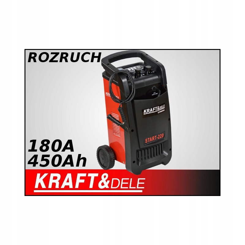 PROSTOWNIK AKUMULATOROWY 12V 25V 45A 450AH MAX Z ROZRUCHEM 180A STACJA 1901