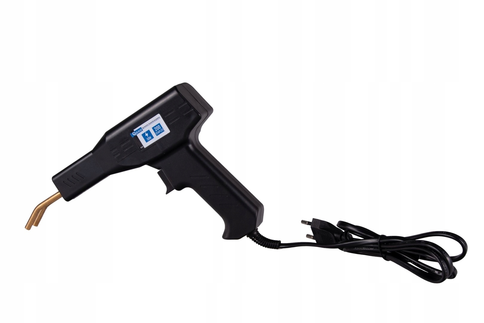 GEKO ZGRZEWARKA-ZSZYWARKA DO PLASTIKU 50W 200 ZSZYWEK WALIZKA +OSP G81280