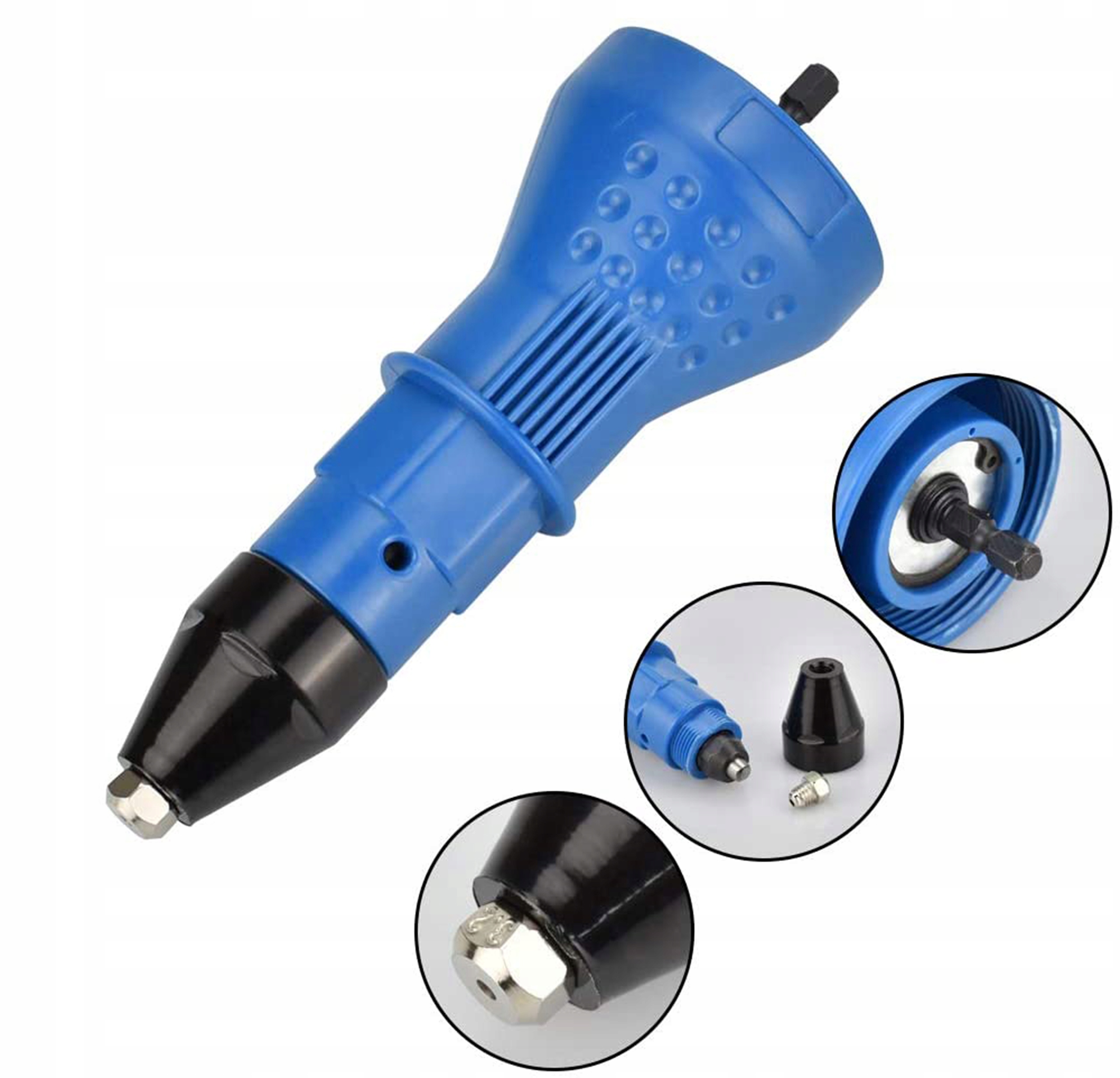 NITOWNICA DO NITÓW ZRYWALNYCH ADAPTER NA WKRĘTARKĘ